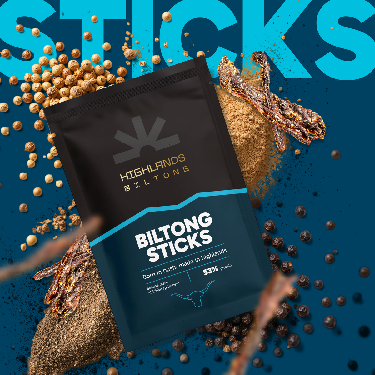 Biltong sticks