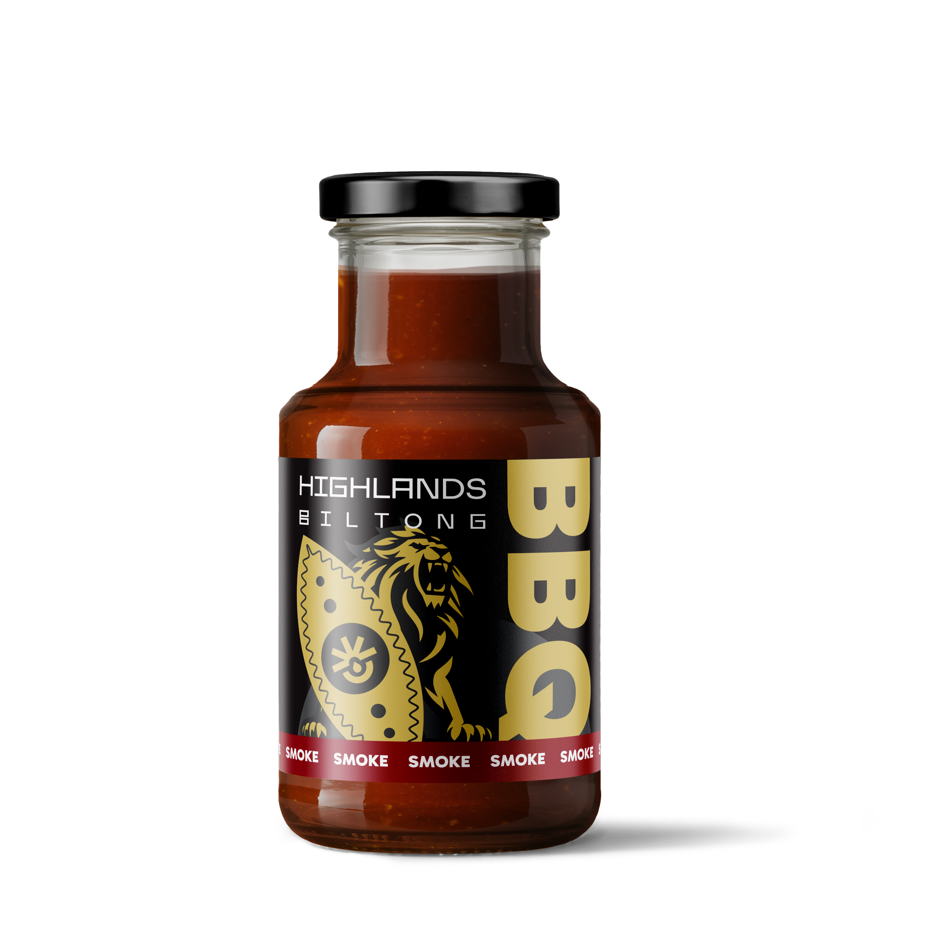 Zauzená grilovací BBQ omáčka Smoke Highlands Biltong