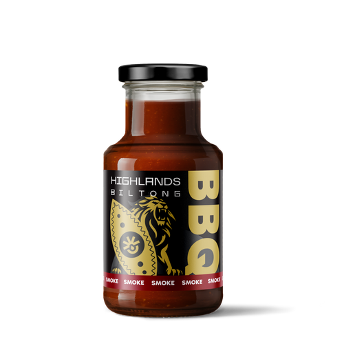 Zauzená grilovací BBQ omáčka Smoke Highlands Biltong